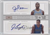 Jared Cunningham, Jordan Hamilton #/99