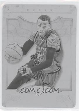 2012-13 Panini National Treasures - [Base] - Printing Plate Black #22 - Monta Ellis /1