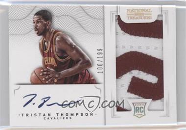 2012-13 Panini National Treasures - [Base] #104 - 2011 Rookies Autographed Memorabilia - Tristan Thompson /199