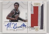 2011 Rookies Autographed Memorabilia - MarShon Brooks #/199