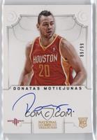 Group I Rookies Autographs - Donatas Motiejunas #/99