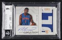 2012 Rookies Autographed Memorabilia - Andre Drummond [BGS 9 MINT] #/…