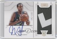 2012 Rookies Autographed Memorabilia - John Henson #/199