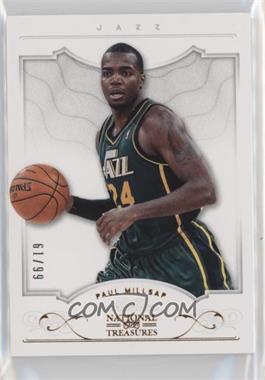 2012-13 Panini National Treasures - [Base] #70 - Paul Millsap /99