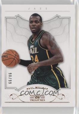 2012-13 Panini National Treasures - [Base] #70 - Paul Millsap /99