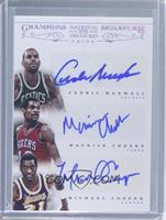 Cedric Maxwell, Michael Cooper, Maurice Cheeks #/10