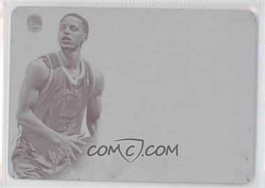 2012-13 Panini National Treasures - Colossal Materials Jersey Number Signatures - Printing Plate Magenta #10 - Stephen Curry /1