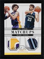 Pau Gasol, Marc Gasol #/25