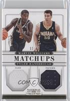 Marvin Williams, Tyler Hansbrough #/99