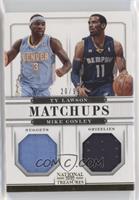 Ty Lawson, Mike Conley #/99