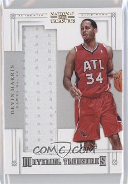 2012-13 Panini National Treasures - Material Treasures #46 - Devin Harris /99