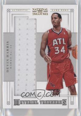 2012-13 Panini National Treasures - Material Treasures #46 - Devin Harris /99