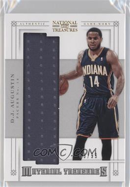 2012-13 Panini National Treasures - Material Treasures #56 - D.J. Augustin /99