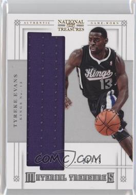 2012-13 Panini National Treasures - Material Treasures #61 - Tyreke Evans /49