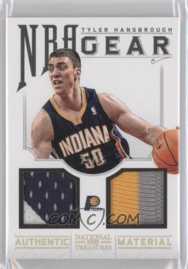 2012-13 Panini National Treasures - NBA Gear Combos - Prime #22 - Tyler Hansbrough /25