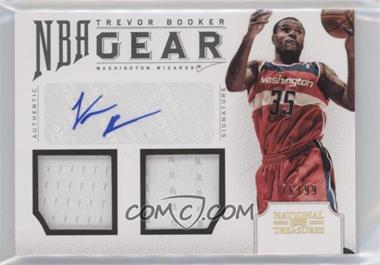 2012-13 Panini National Treasures - NBA Gear Combos Signatures #37 - Trevor Booker /99