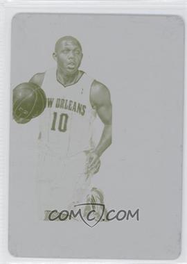 2012-13 Panini National Treasures - NBA Logoman - Printing Plate Yellow #52 - Eric Gordon /1