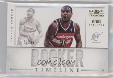 2012-13 Panini National Treasures - Timeline Custom Names #25 - Trevor Booker /99