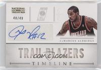 LaMarcus Aldridge #/49