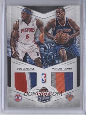 2012-13 Panini Past & Present - Dual Jerseys - Prime #11 - Ben Wallace, Marcus Camby /25