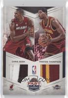 Chris Bosh, Tristan Thompson #/25