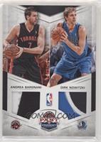 Andrea Bargnani, Dirk Nowitzki #/25