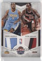 Andre Iguodala, Clyde Drexler #/25