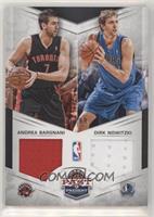 Andrea Bargnani, Dirk Nowitzki #/99