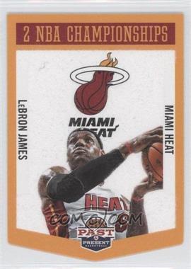 2012-13 Panini Past & Present - Winning Touch Banners #18 - LeBron James
