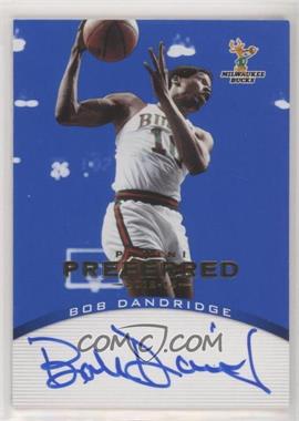 2012-13 Panini Preferred - [Base] - Blue #112 - Panini Signatures - Bob Dandridge /49