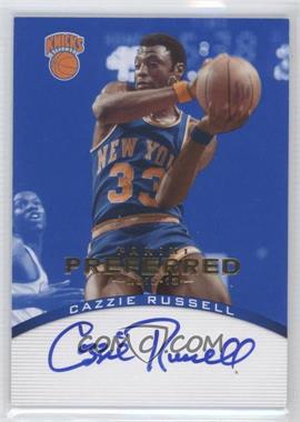 2012-13 Panini Preferred - [Base] - Blue #118 - Panini Signatures - Cazzie Russell /49