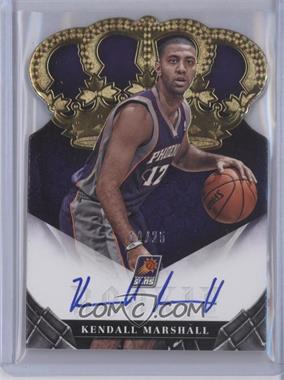 2012-13 Panini Preferred - [Base] - Gold #393 - Rookie Crown Royale Signatures - Kendall Marshall /25