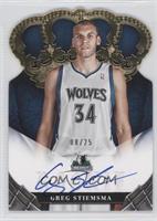 Rookie Crown Royale Signatures - Greg Stiemsma #/25