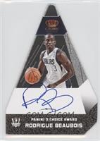 Panini's Choice Award - Rodrigue Beaubois #/25