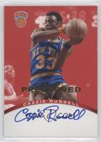 Panini Signatures - Cazzie Russell #/74