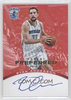 Panini Signatures - Ryan Anderson #/74