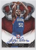 Rookie Crown Royale Signatures - Lavoy Allen #/99