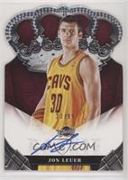 Rookie Crown Royale Signatures - Jon Leuer #/99