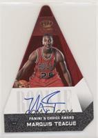 Panini's Choice Award Rookies - Marquis Teague #/99