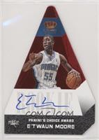 Panini's Choice Award Rookies - E'Twaun Moore #/99