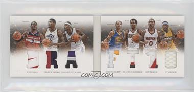 2012-13 Panini Preferred - Draft Material Booklet - Prime #3 - John Wall, Derrick Favors, DeMarcus Cousins, Stephen Curry, Brandon Jennings, Jeff Teague, Ty Lawson /25