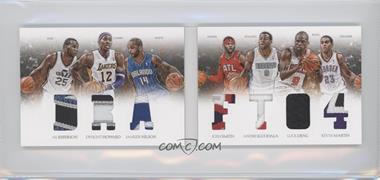 2012-13 Panini Preferred - Draft Material Booklet - Prime #4 - Al Jefferson, Dwight Howard, Jameer Nelson, Josh Smith, Andre Iguodala, Luol Deng, Kevin Martin /25