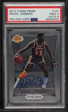 2012-13 Panini Prizm - [Base] #181 - Magic Johnson [PSA Authentic PSA/DNA Cert]