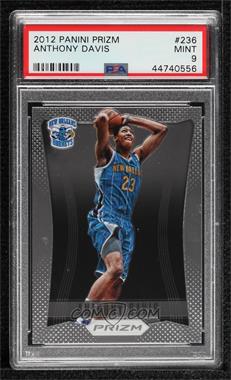 2012-13 Panini Prizm - [Base] #236 - Anthony Davis [PSA 9 MINT]