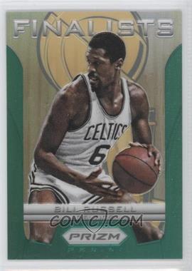 2012-13 Panini Prizm - Finalists - Green Prizm #1 - Bill Russell