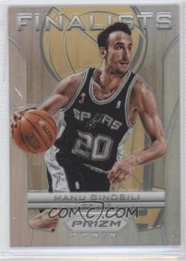 2012-13 Panini Prizm - Finalists - Silver Prizm #34 - Manu Ginobili