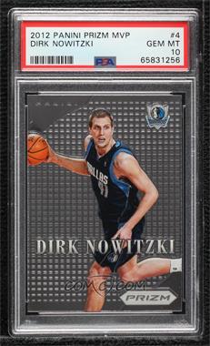 2012-13 Panini Prizm - Most Valuable Players #4 - Dirk Nowitzki [PSA 10 GEM MT]