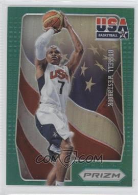 2012-13 Panini Prizm - USA Basketball - Green Prizm #4 - Russell Westbrook
