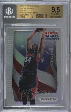 2012-13 Panini Prizm - USA Basketball - Silver Prizm #11 - Anthony Davis [BGS 9.5 GEM MINT]