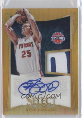 2012-13 Panini Select - [Base] - Gold Prizm #263 - Kyle Singler /10